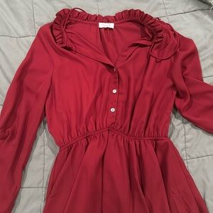 Pink lily size large cute dress perfect condition